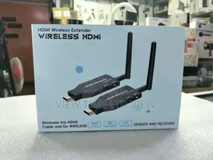 50m Wireless HDMI Extender 1TX 2RX – Full HD 1080p Black