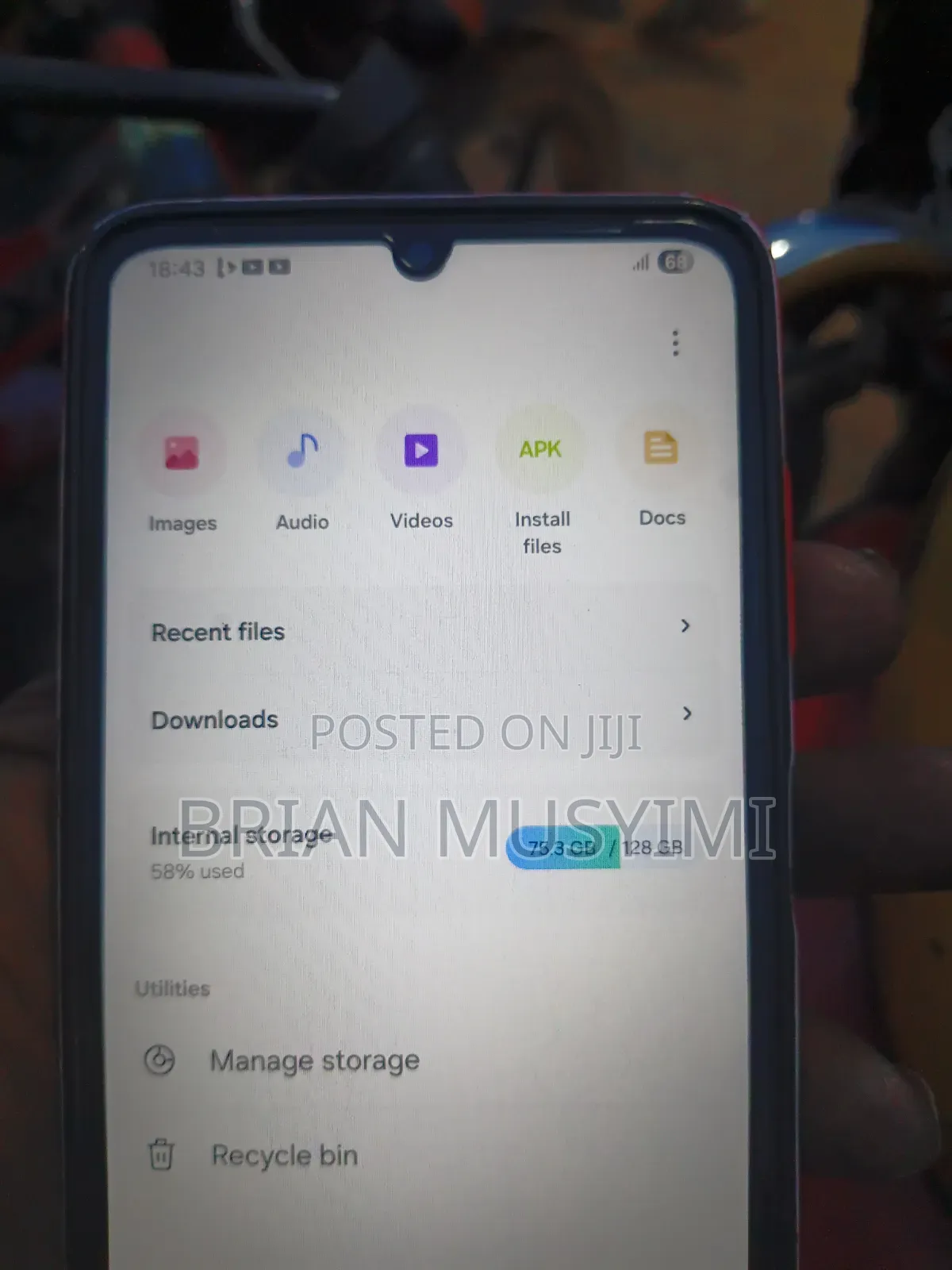 New Samsung Galaxy A06 128 GB Black