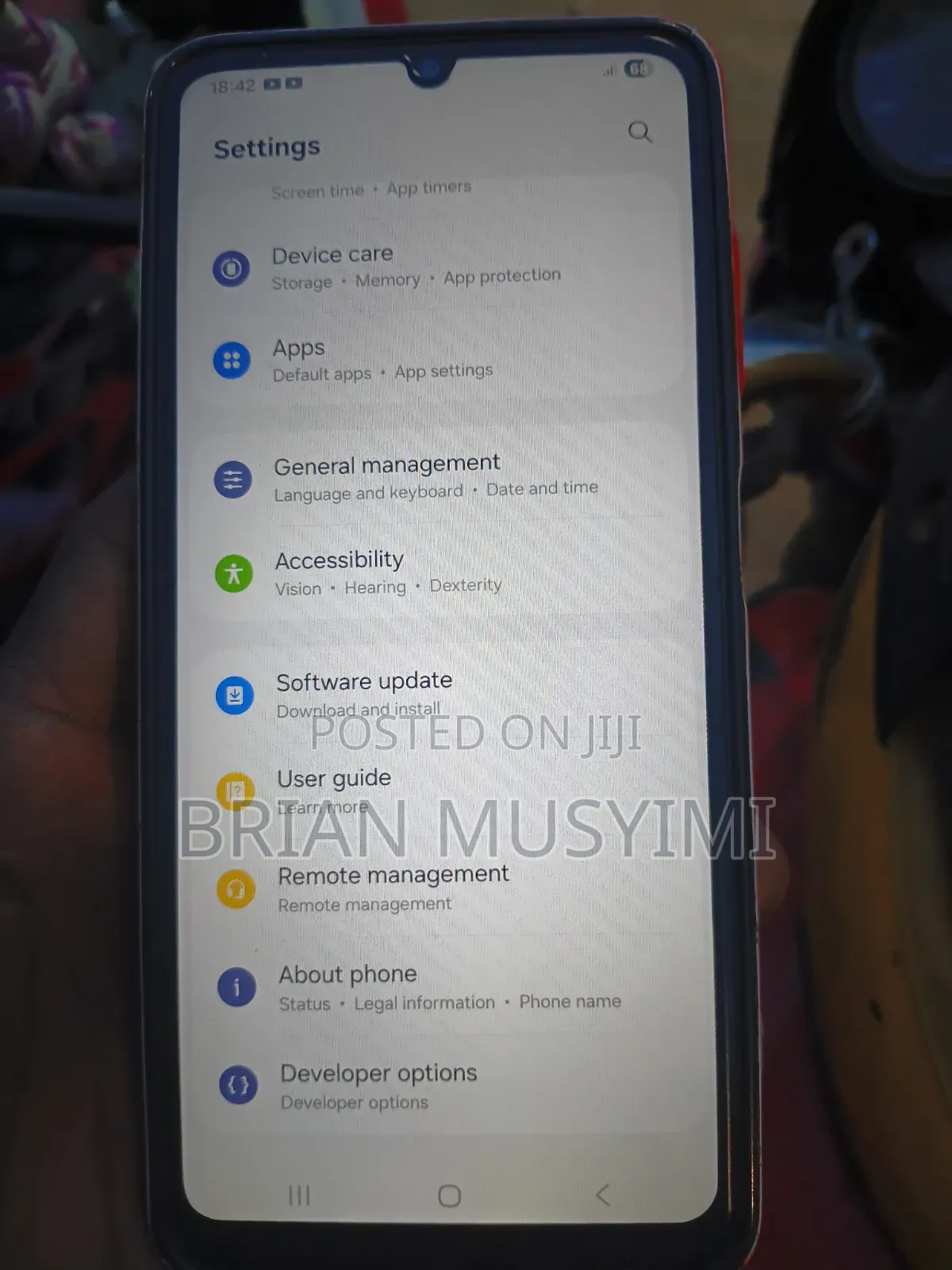 New Samsung Galaxy A06 128 GB Black