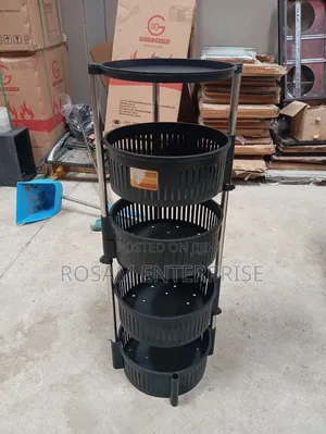 Strong Plastic Kitchen Rack Trolley
