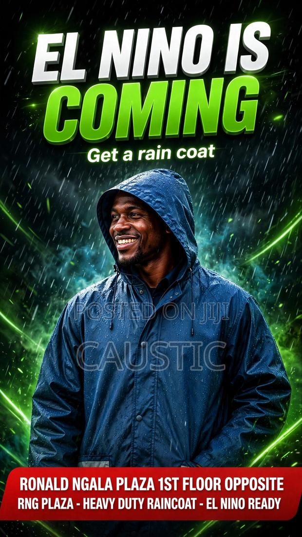 Heavy Duty Full Body Raincoat - El Nino Ready - Friction Proof