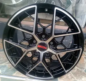 Rim Size 15 Black Silver, Premio, Subaru, Allion, Full Set