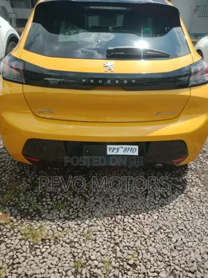 Peugeot 208 2020 Orange