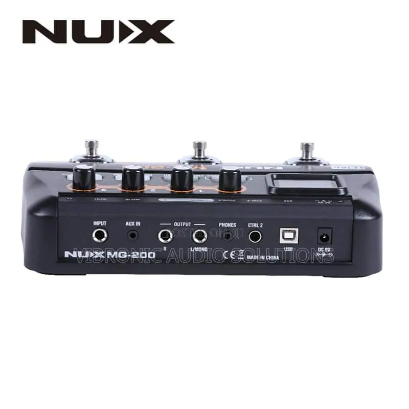 Nux MG 200 Guitar Effects (Stomp Boxes)