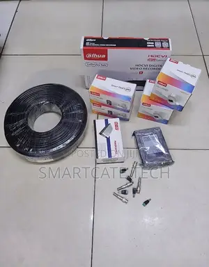 Dahua 4 Channel Full Color CCTV Kit – Night Day Surveillance