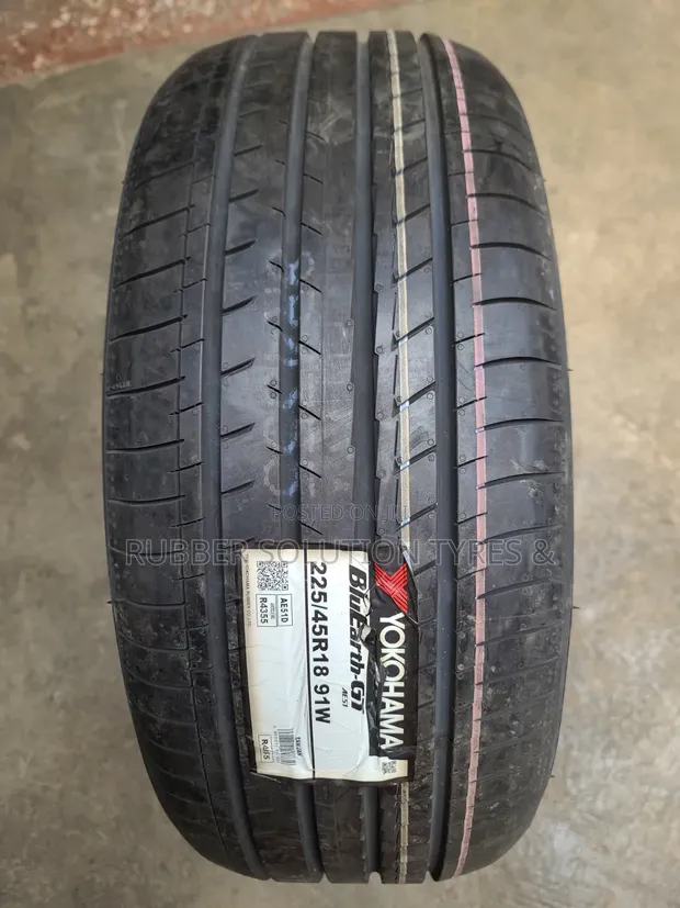 YOKOHAMA BluEarth-GT 225/45R18 91W YOKOHAMA BLUEARTH GT AE51 225