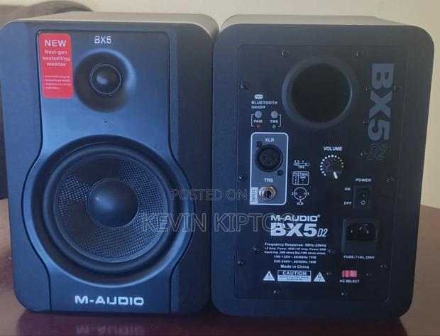 M-Audio BX5 D2 Studio Monitors – Pair for Sale