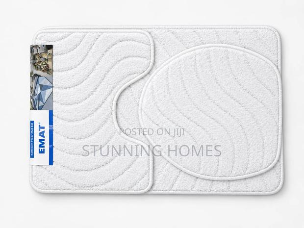 3 Piece Toilet  Mats - thumbnail 4