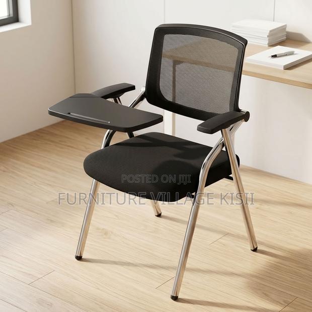 Foldable Chair With Writing Pad - thumbnail 6