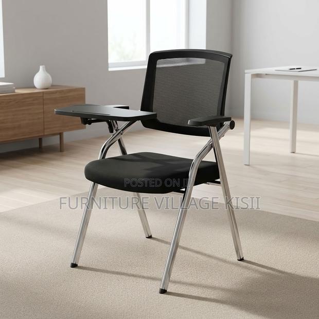 Foldable Chair With Writing Pad - thumbnail 8