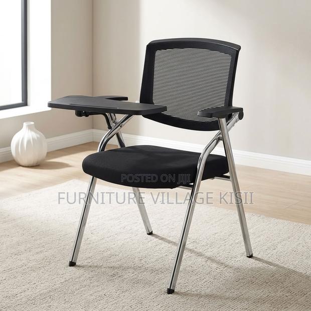 Foldable Chair With Writing Pad - thumbnail 9