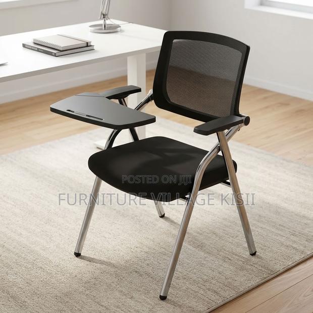 Foldable Chair With Writing Pad - thumbnail 10