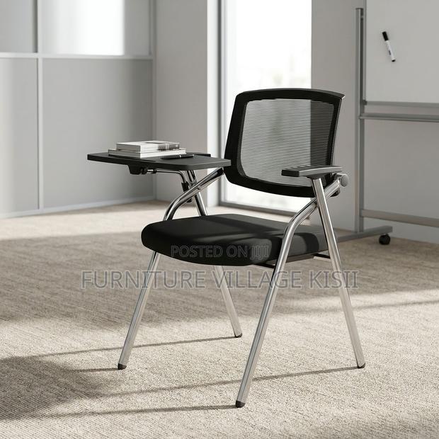 Foldable Chair With Writing Pad - thumbnail 13