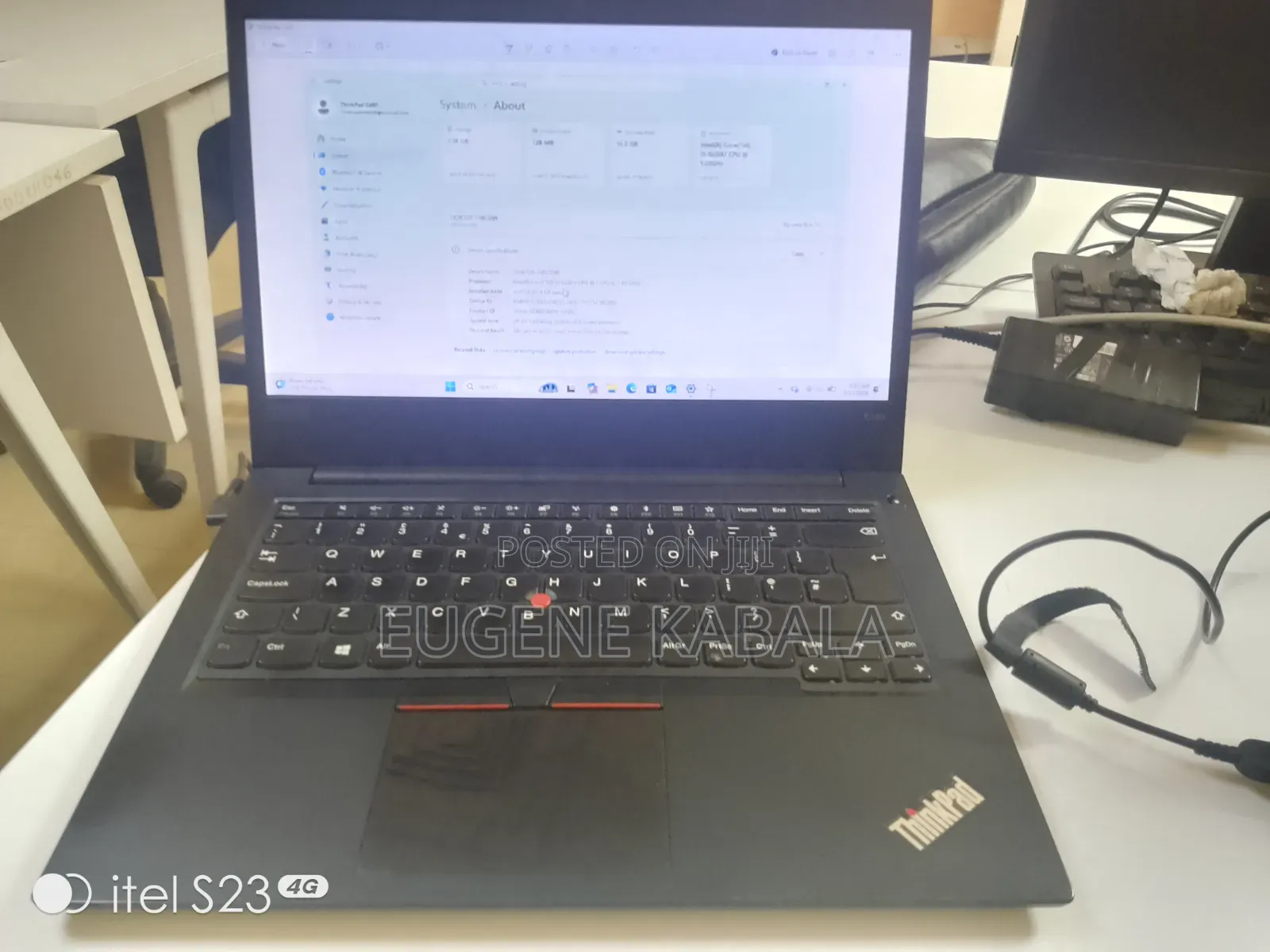 Laptop Lenovo ThinkPad E480 16GB Intel Core i5 SSD 256GB