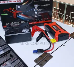 Durable 99800mah Car Jump Starter With Power Bank and Led Flashlight.