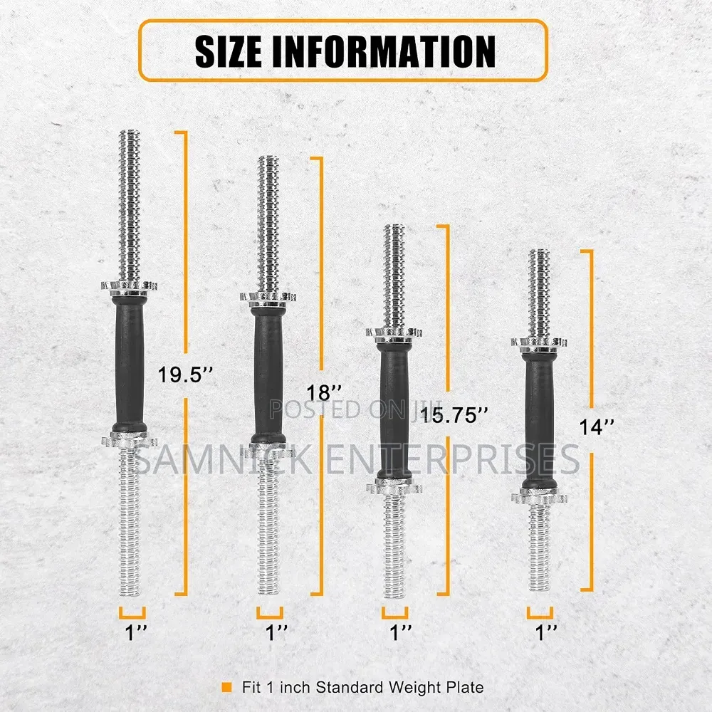 Ty1254 14nch Dumbbells Bar
