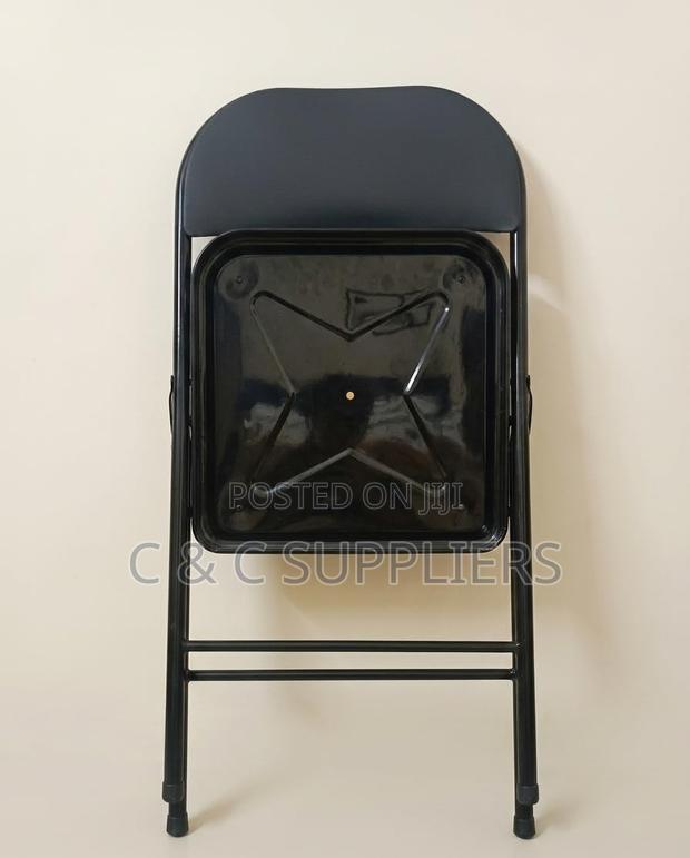 Black Folding Lecture Chair. - thumbnail 5