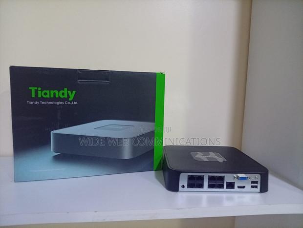 Tiandy 8 Port PoE NVR IP CCTV