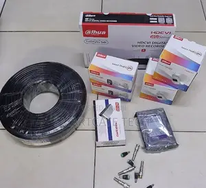 Dahua 4 Channel CCTV Kit – Clear Full Color Video Day Night
