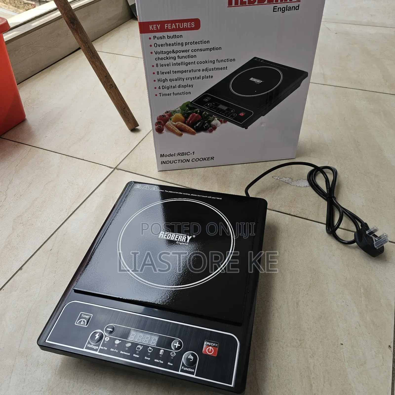 Redberry Induction Cooker 2000Watts