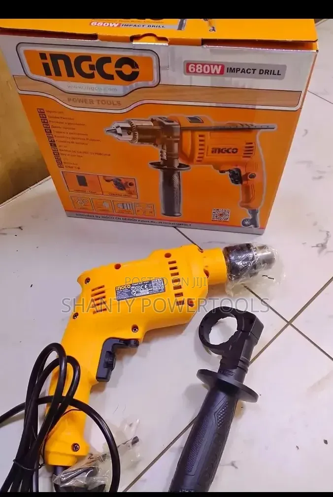 Electric Impact Drill 680w/ Ingco Drill 680w