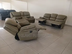 King Size 6-Seater Luxury Recliner Sofa Set – 3+2+1