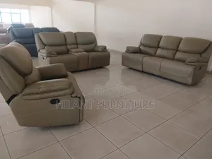 King Size 6-Seater Luxury Recliner Sofa Set – 3+2+1