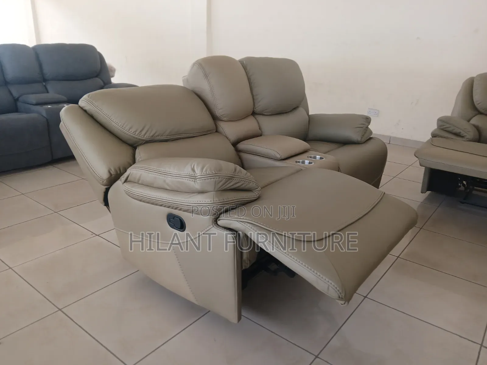 King Size 6-Seater Luxury Recliner Sofa Set – 3+2+1