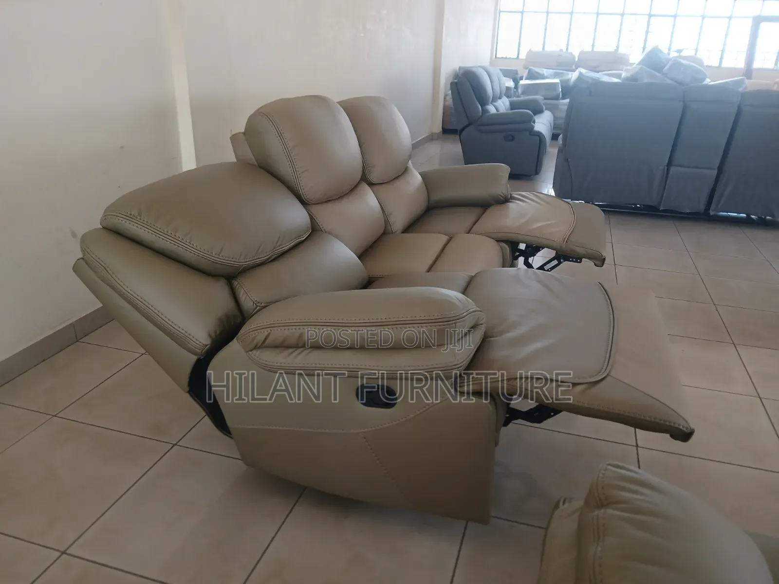 King Size 6-Seater Luxury Recliner Sofa Set – 3+2+1
