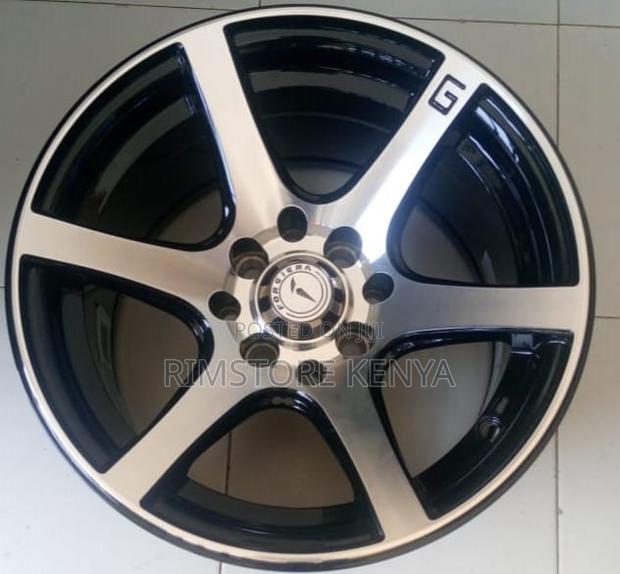 Size 14 Offset Black Silver. Axio,Nissannote, Demio, Nissan Note, 4pcs - main view