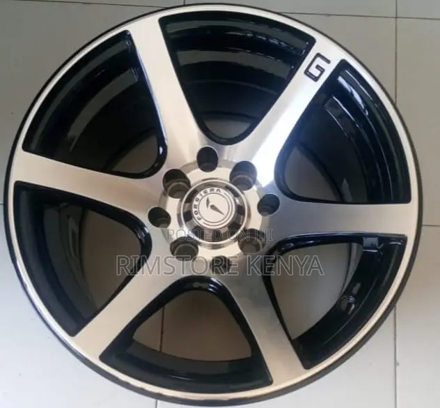 Size 14 Offset Black Silver. Axio,Nissannote, Demio, Nissan Note, 4pcs