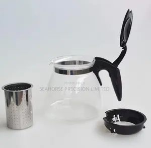  Elegant 1.1l Glass Tea Brewing Pot