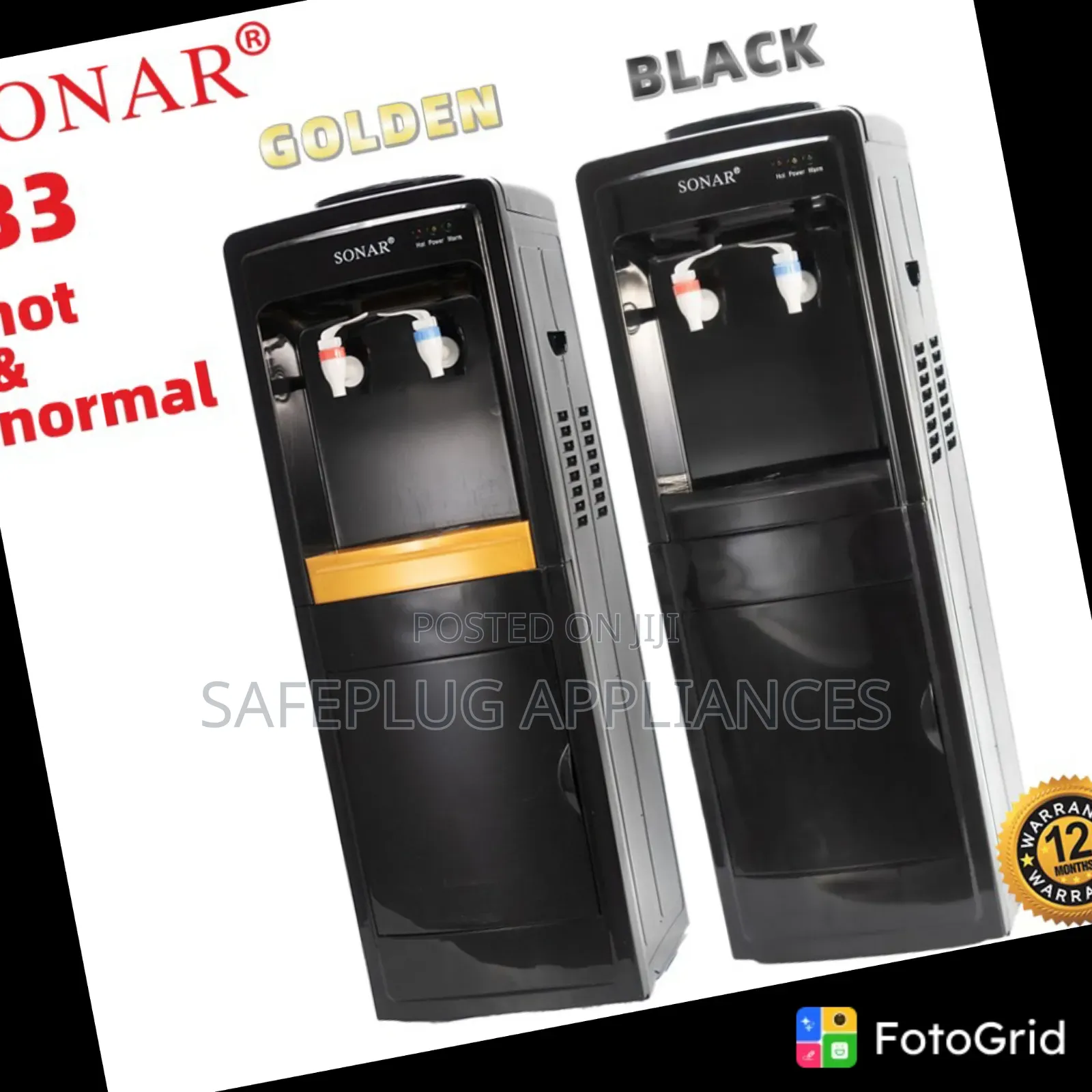 Sonar B3 Hot Warm Water Dispenser