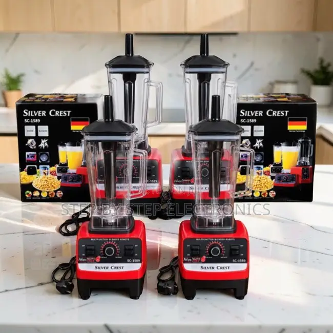 Consistent-Results Silver Crest 2-in-1 Double Cup Blender and Grinder