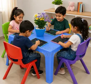 Kids Study/Dinning Table 1table 4chairs