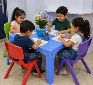 Kids Study/Dinning Table 1table 4chairs