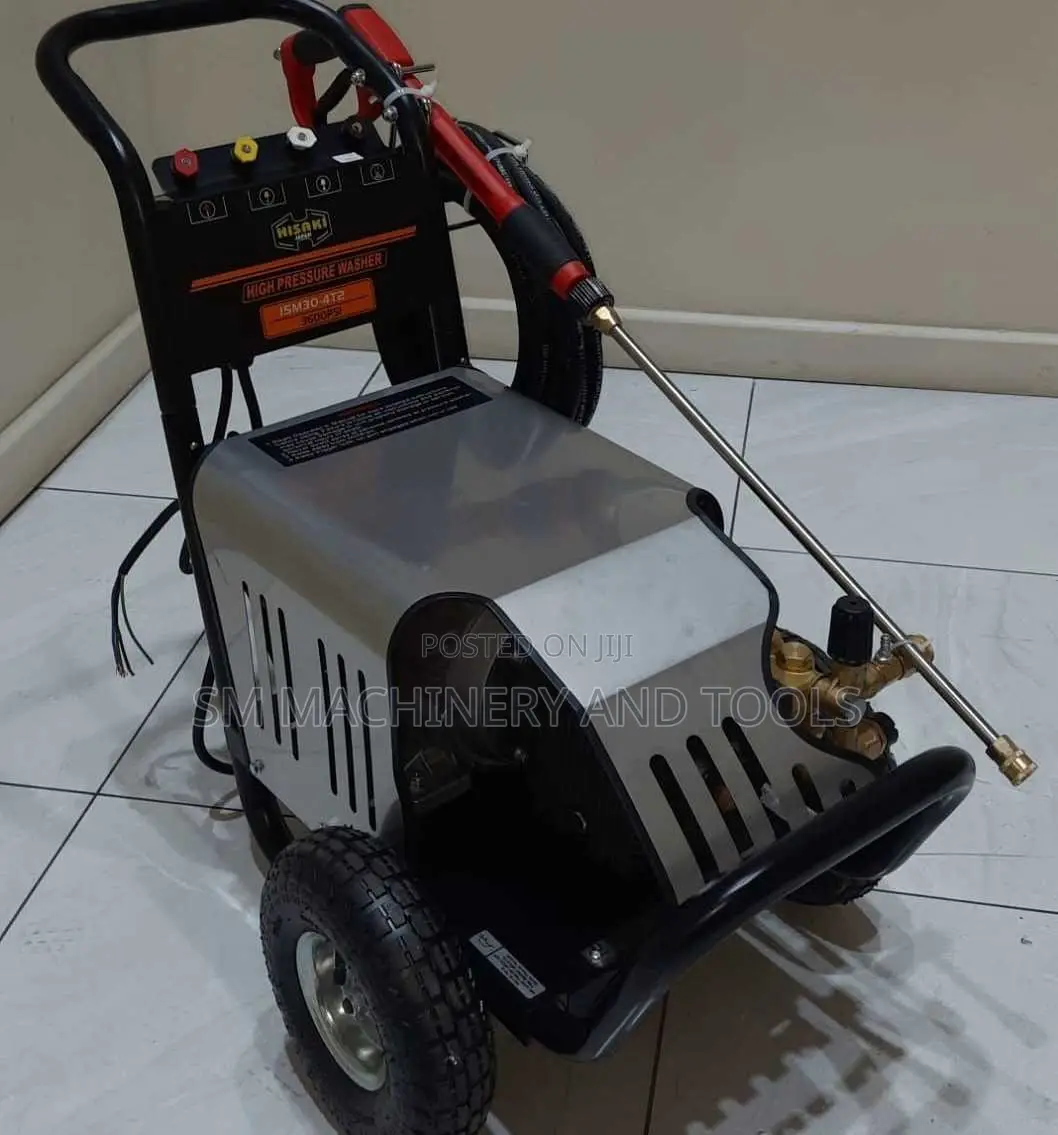 Hisaki Japan Electric Pressure Washer 5hp Motor THREE PHASE* 3600PSI
