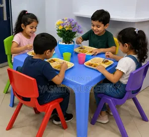 Kids Study/Dinning Table 1table 4chairs