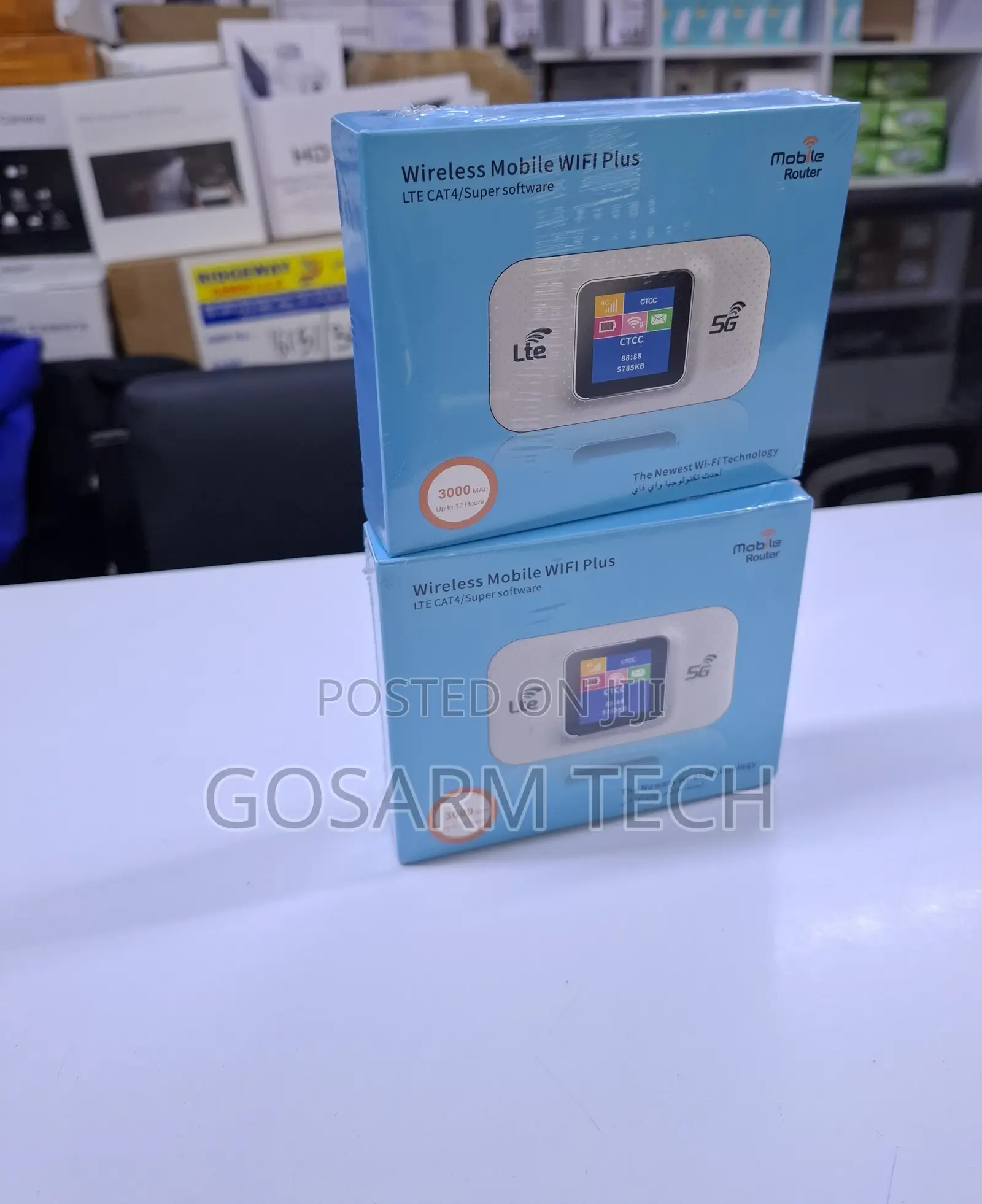 Universal 4G LTE/5G Pocket MiFi Router With High-Speed WiFi
