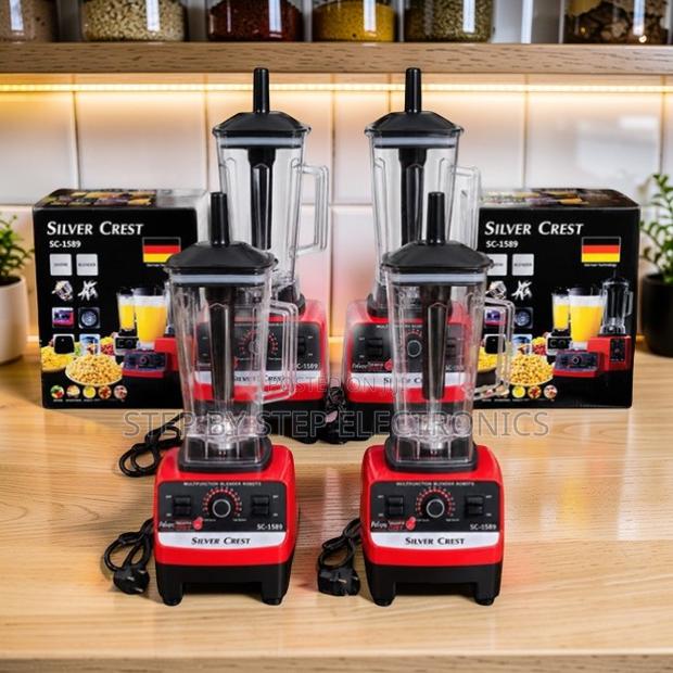 Fast-Processing Silver Crest 2-in-1 Double Cup Blender and Grinder - thumbnail 2