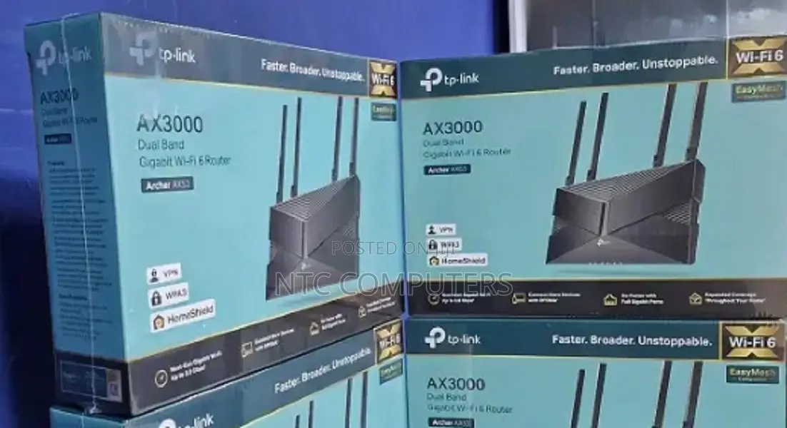 TP-Link Archer AX53 AX3000 Dual Band Gigabit Wi-Fi 6 Router