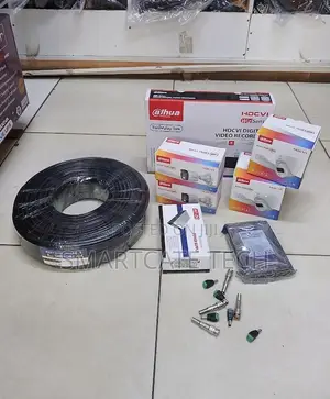 Dahua 4CH Full Color CCTV System – Secure Your Home Business