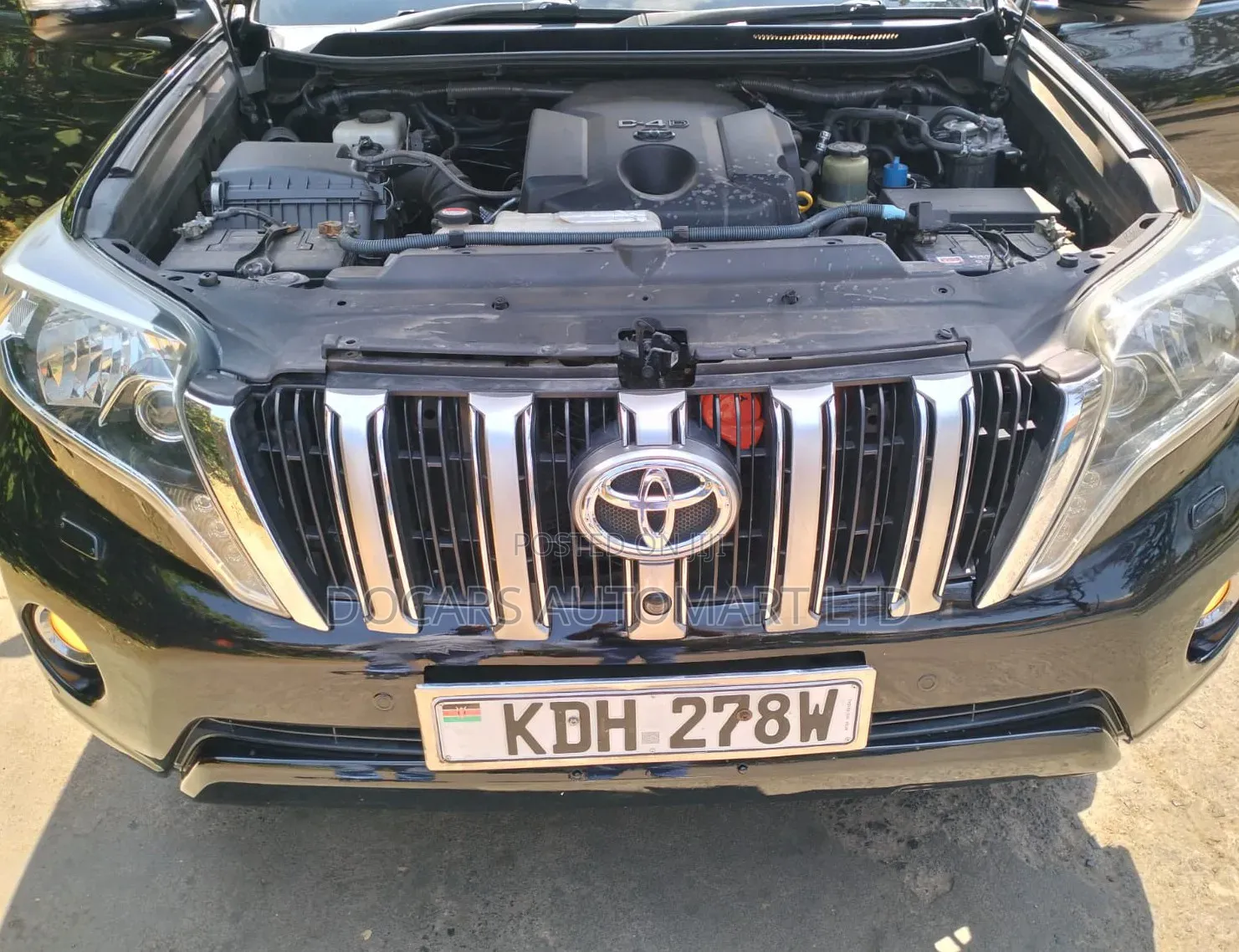 Toyota Land Cruiser Prado 2016 Black