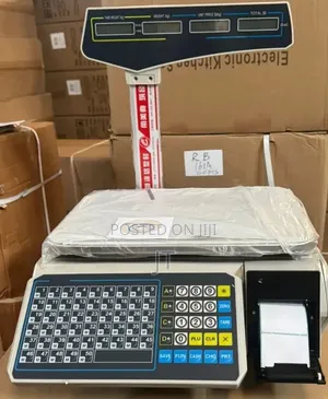 ACS 30KG Electronic Barcode Printing Scale