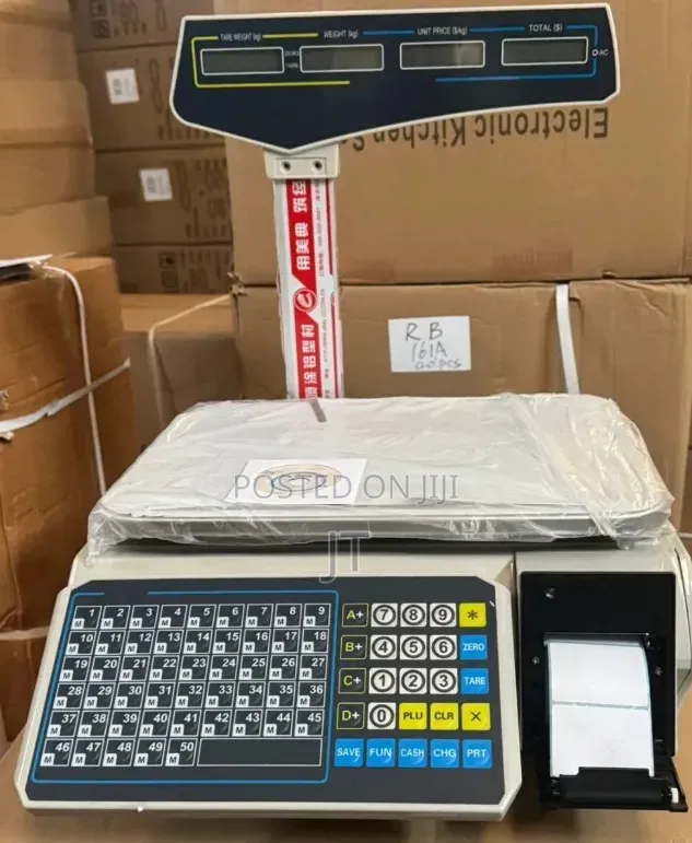 ACS 30KG Electronic Barcode Printing Scale