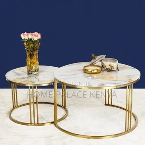Coffee Table; Modern Nesting Coffee Table for Living Room Interiors