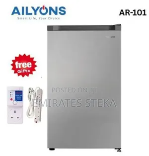 AILYONS 92L Single Door Fridge AR-101S Compact Energy Saving With Gift