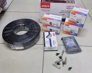 Dahua 4 Channel Full Color CCTV Kit withRemote Access