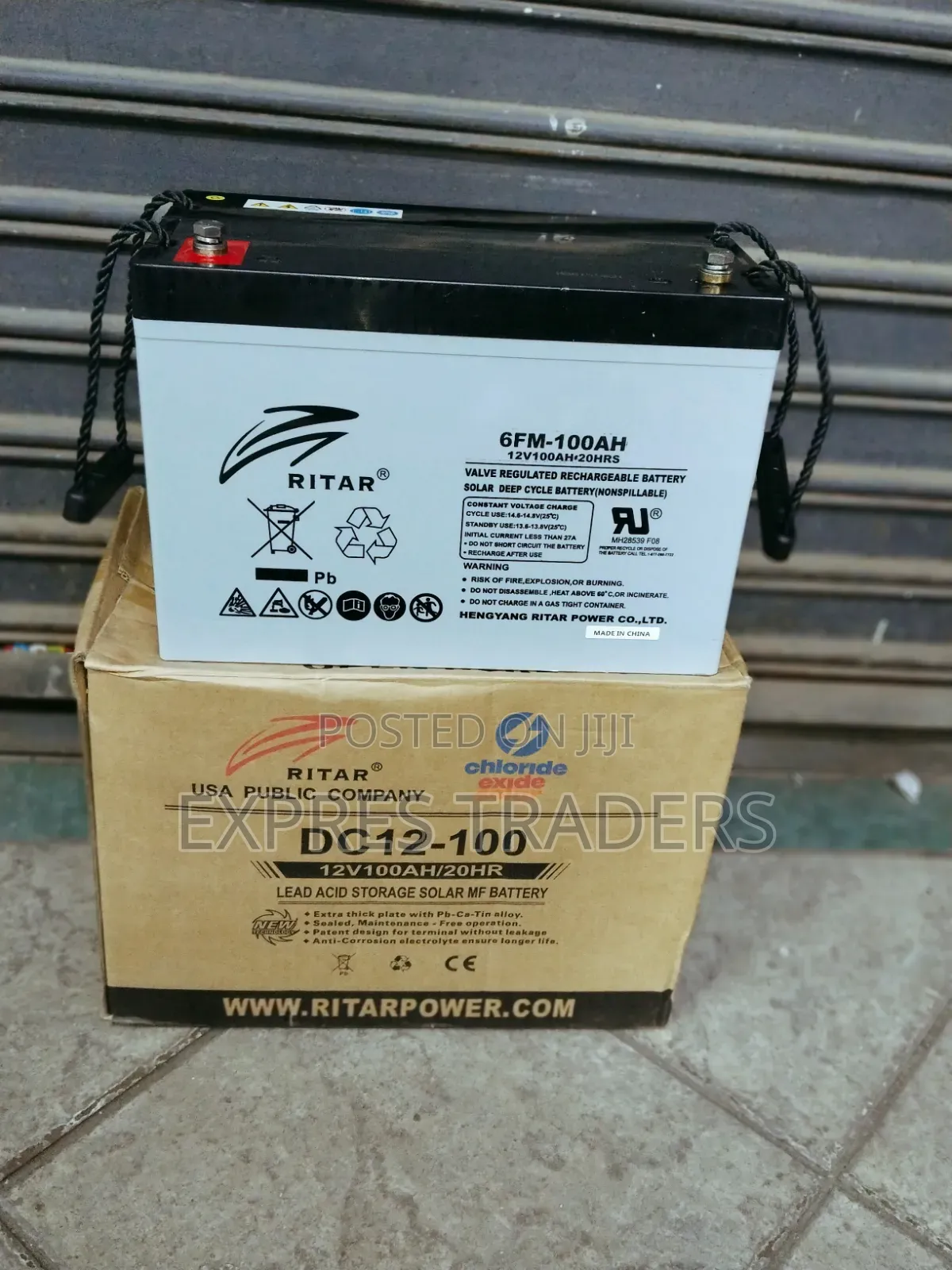 Ritar Battery 100Amps