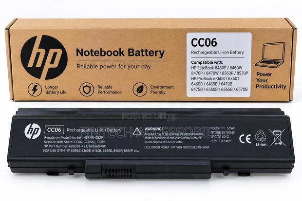 HP Cc06 Battery for Elitebook 8460p 8460w Probook 6360b - main view